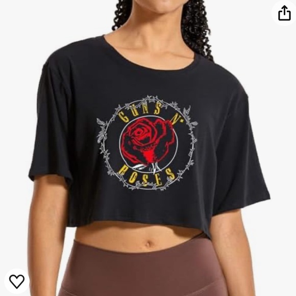 Guns N’ Roses women’s crop t-shirt - Picture 9 of 9